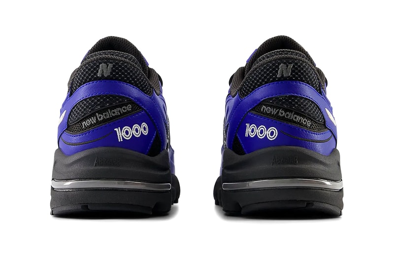 Official Look at the New Balance 1000 "Dark Royal" M1000MSP black april 2025 spring release 