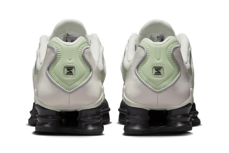 Nike Shox TL “Light Bone/Olive Aura/Metallic Silver/Off-Noir” FV0939-002 Release Info