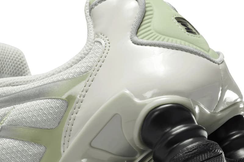 Nike Shox TL “Light Bone/Olive Aura/Metallic Silver/Off-Noir” FV0939-002 Release Info