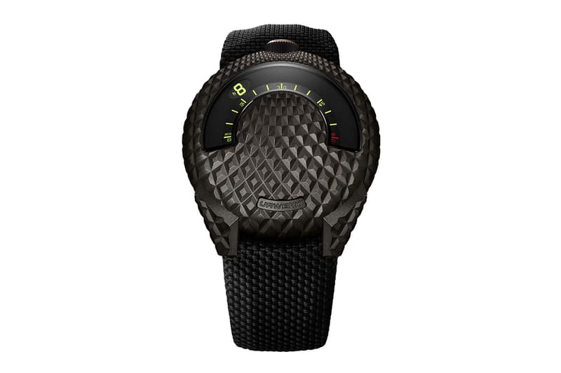 URWERK UR 101 T-Rex Limited Edition Millennium Falcon UR-1.01V caliber guilloché engraving bronze case Release Info