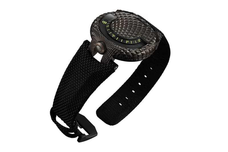 URWERK UR 101 T-Rex Limited Edition Millennium Falcon UR-1.01V caliber guilloché engraving bronze case Release Info