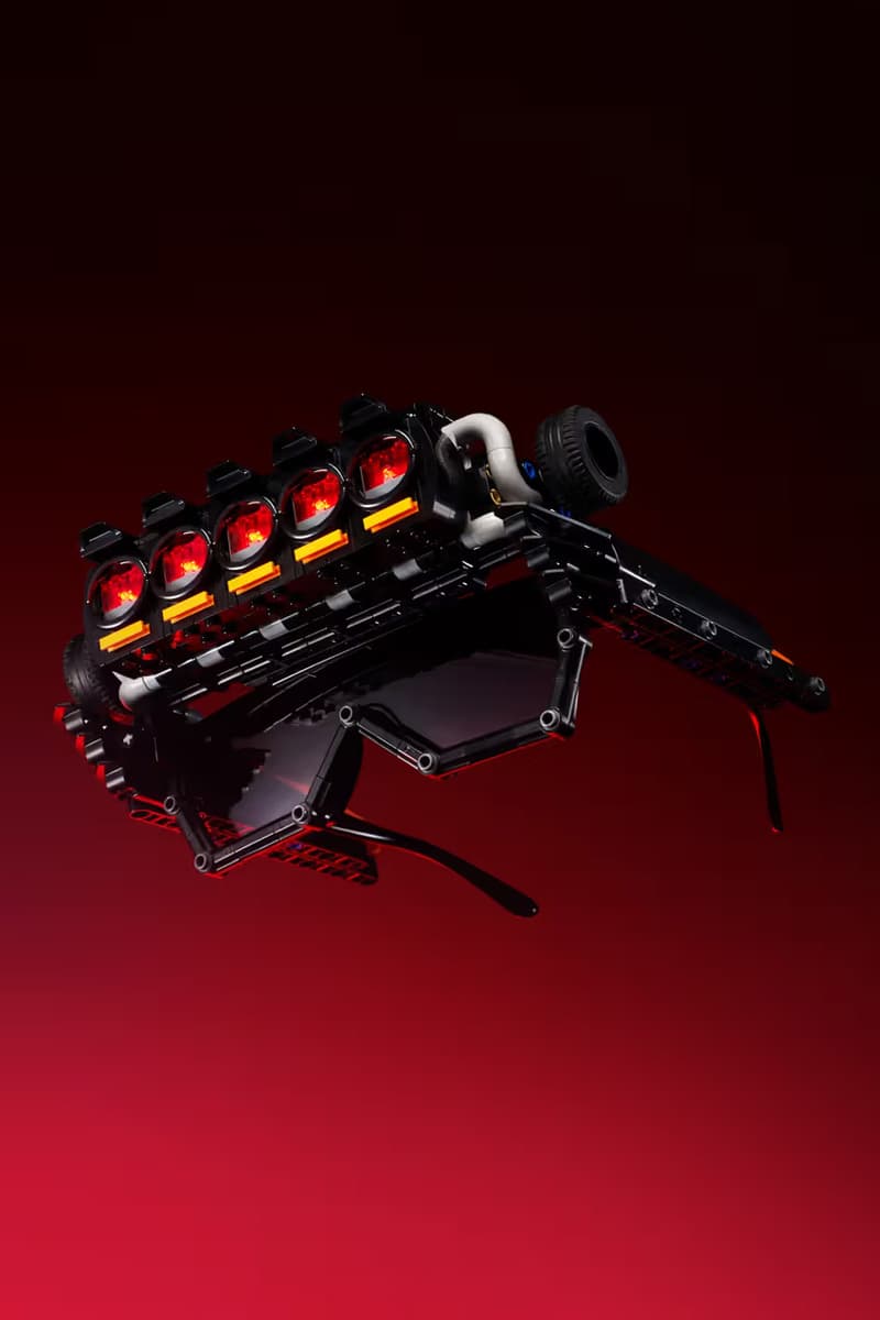 LEGO x F1 Gear Accessories Collaboration Steering Wheel Phone Case Engine Block Headset V6 Starting Light Goggles Lap Cap Technic Backpack Speed Champions Ita-bag Release Info