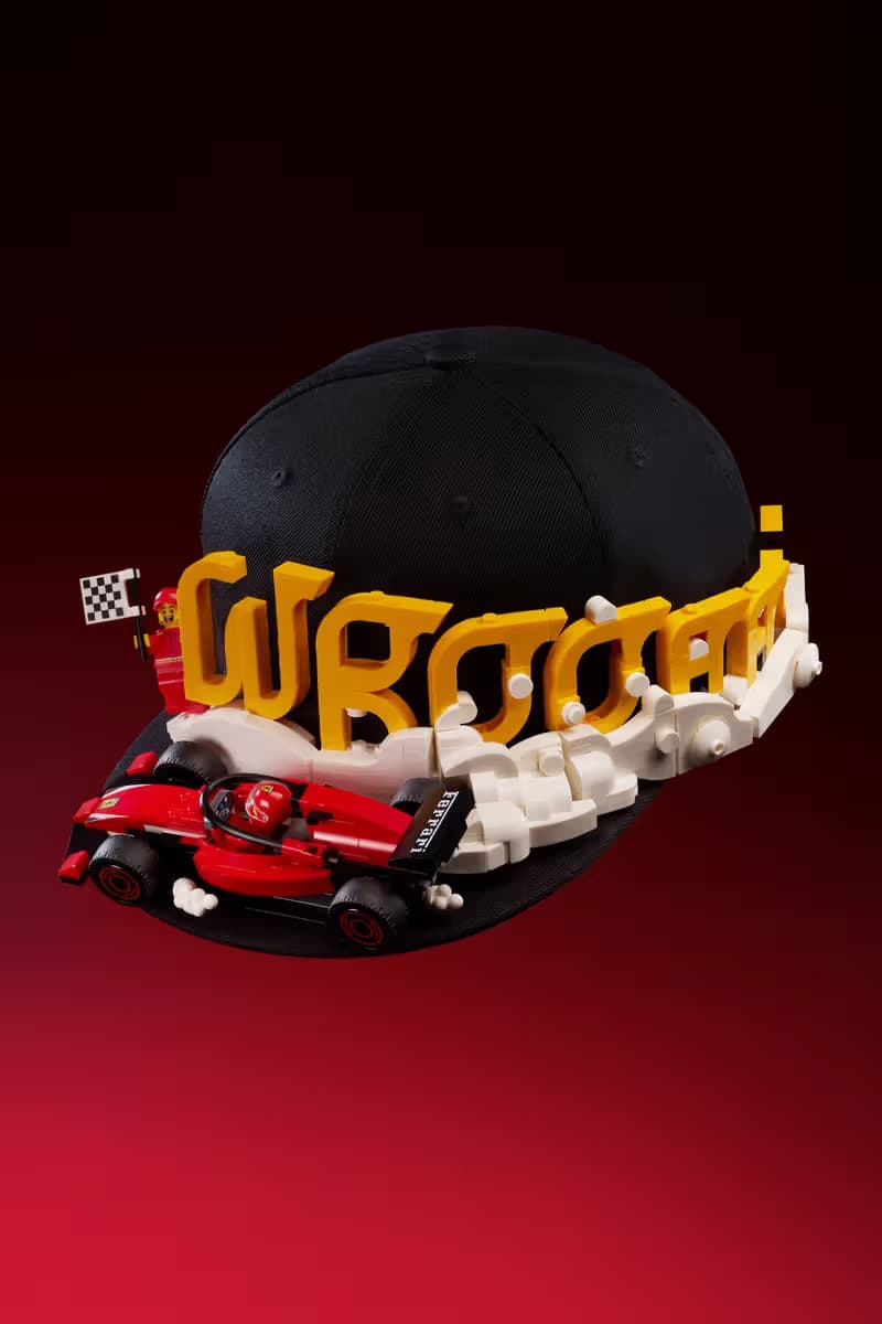 LEGO x F1 Gear Accessories Collaboration Steering Wheel Phone Case Engine Block Headset V6 Starting Light Goggles Lap Cap Technic Backpack Speed Champions Ita-bag Release Info