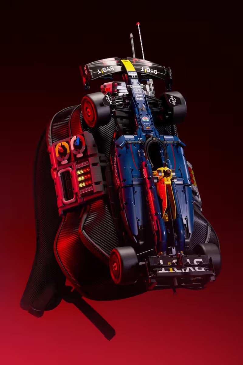 LEGO x F1 Gear Accessories Collaboration Steering Wheel Phone Case Engine Block Headset V6 Starting Light Goggles Lap Cap Technic Backpack Speed Champions Ita-bag Release Info 