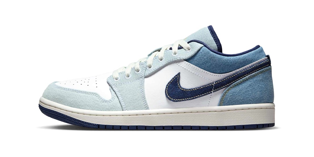 Nike Reimagines the Air Jordan 1 Low in Blue Denim