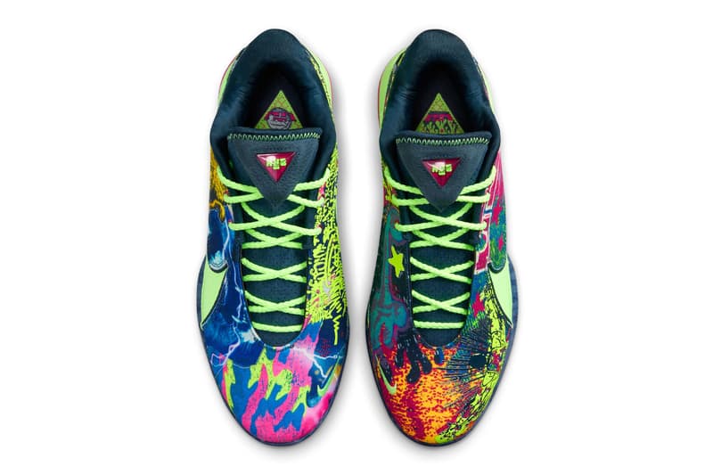Official Look at the Nike LeBron 22 "Bryce's World" HV8451-400 Blustery/Ghost Green-Diffused Blue-Fireberry april 2025 swoosh lebron james gang