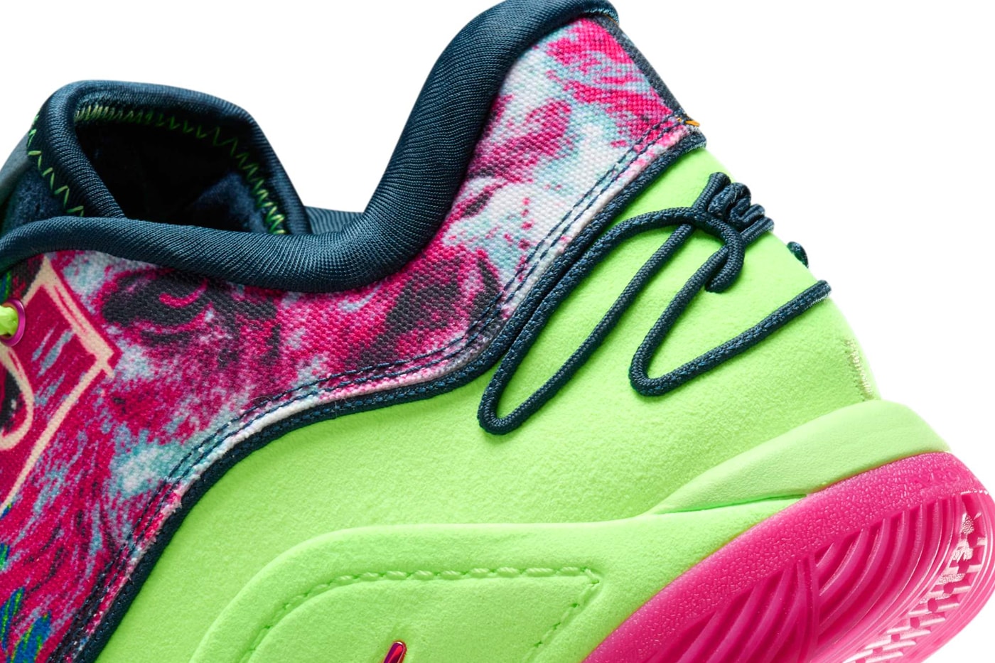 Official Look at the Nike LeBron 22 "Bryce's World" HV8451-400 Blustery/Ghost Green-Diffused Blue-Fireberry april 2025 swoosh lebron james gang
