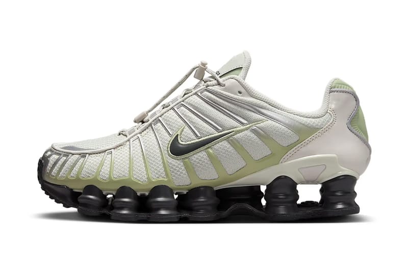 Nike Shox TL Surfaces in “Olive Aura”