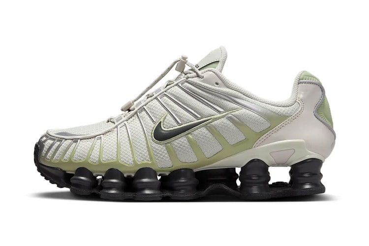Nike Shox TL Surfaces in “Olive Aura”