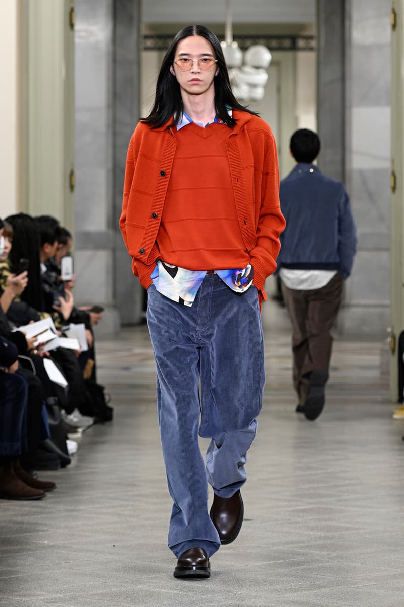 Paul Smith Headlines Rakuten Fashion Week in Tokyo fall winter 2025 runway