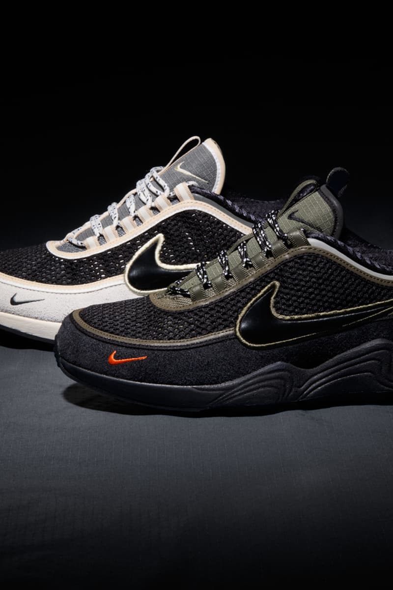 UNDEFEATED Nike Air Zoom Spiridon Phantom Cargo Khaki Release date info store list buying guide photos price HV4847-001 HV4847-300