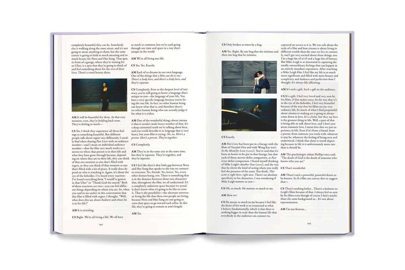 A24 Reveals 'Past Lives' Screenplay Book release info celine song movie film director release info screen price conversation photobook photo 