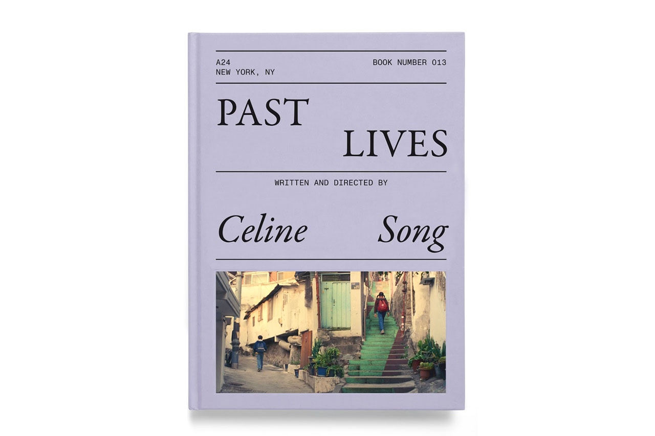 A24 Reveals 'Past Lives' Screenplay Book release info celine song movie film director release info screen price conversation photobook photo 