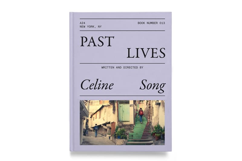 A24 Reveals 'Past Lives' Screenplay Book release info celine song movie film director release info screen price conversation photobook photo