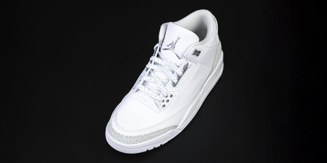 Detailed Preview of This Year's Air Jordan 3 "Pure Money"