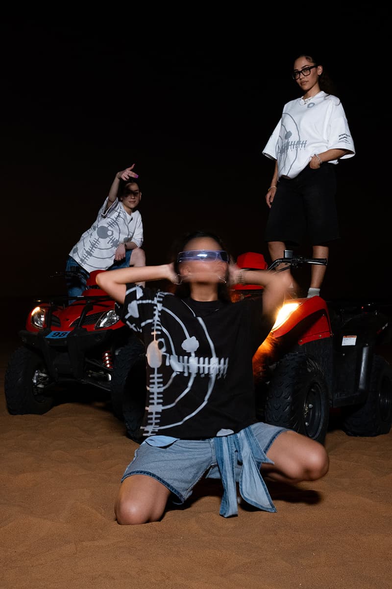 Interludex apparel streetwear fashion dubai united arab emirates iraq canada designer new reshape community denim print tracksuit high fashion