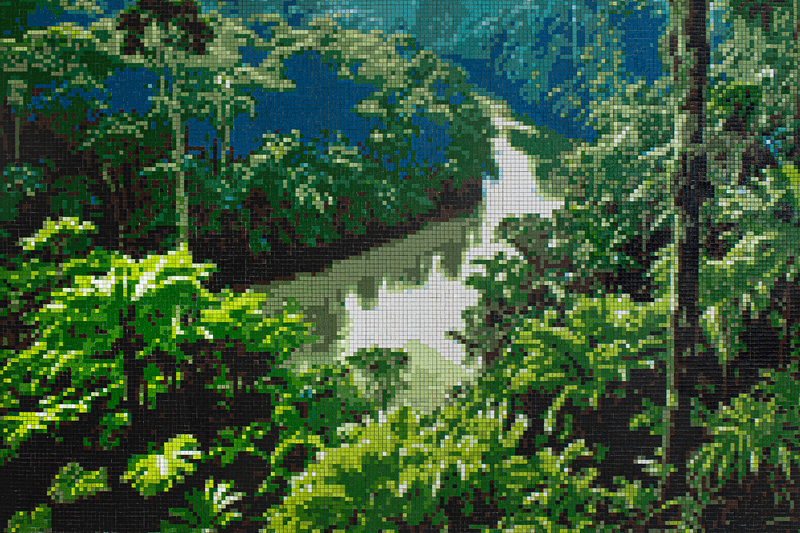 Jeane Terra Pele do Rio brazil visual artist exhibition skin of the river São Paulo Janaina Torres Gallery