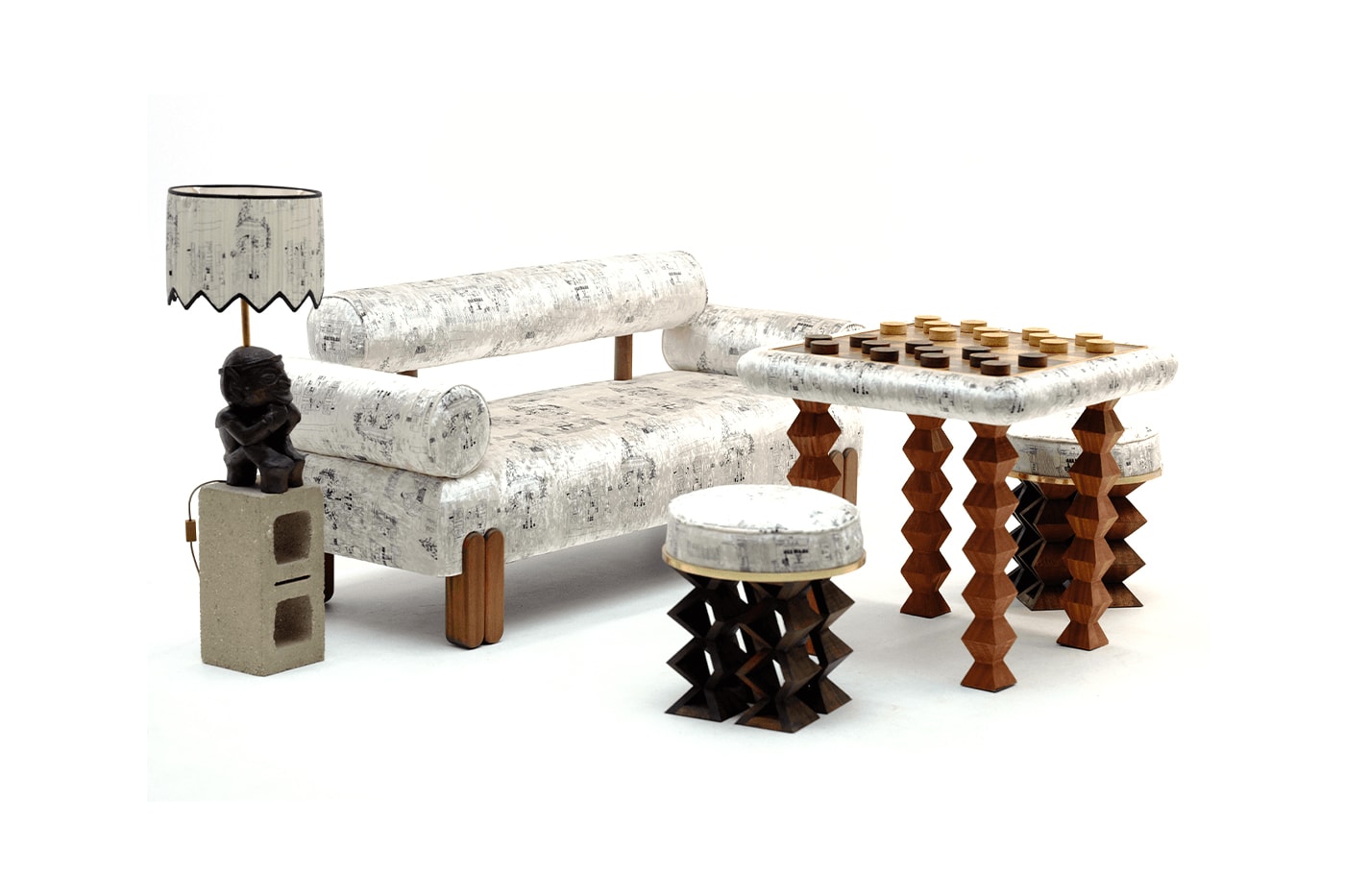 LABRUM Guinness Furniture Collaboration COMMON THREADS Foday Dumbuya