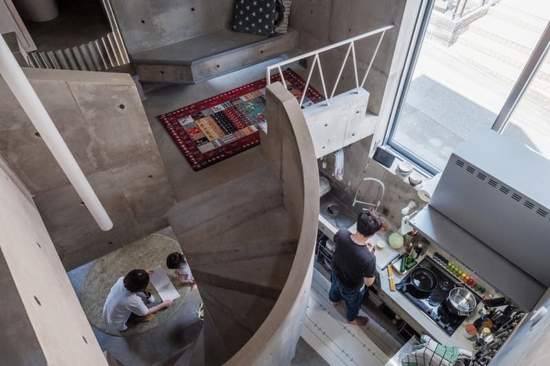 Suzuko Yamada Architects Brutalist Nakano Tokyo House