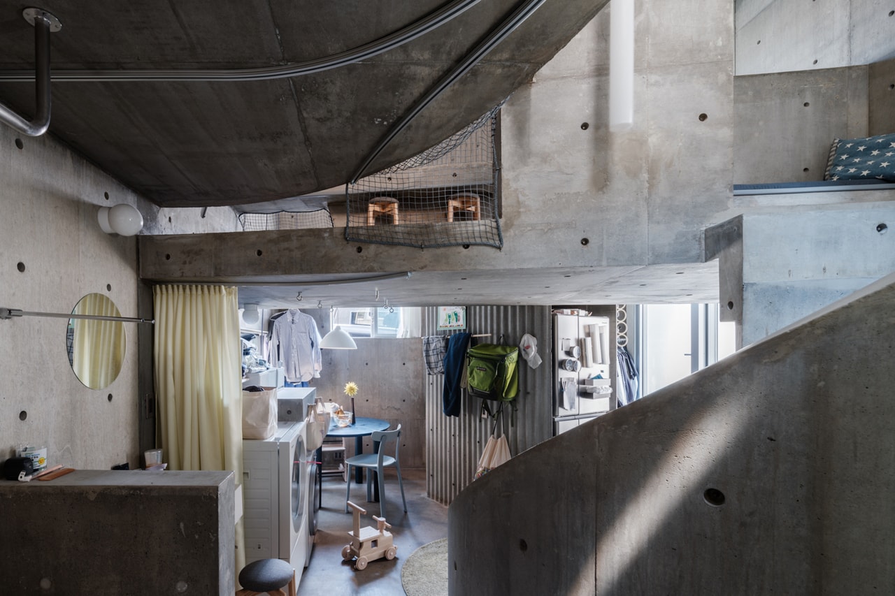 Suzuko Yamada Architects Brutalist Nakano Tokyo House