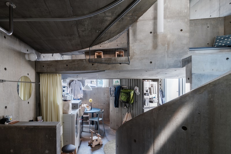 Suzuko Yamada Architects Brutalist Nakano Tokyo House