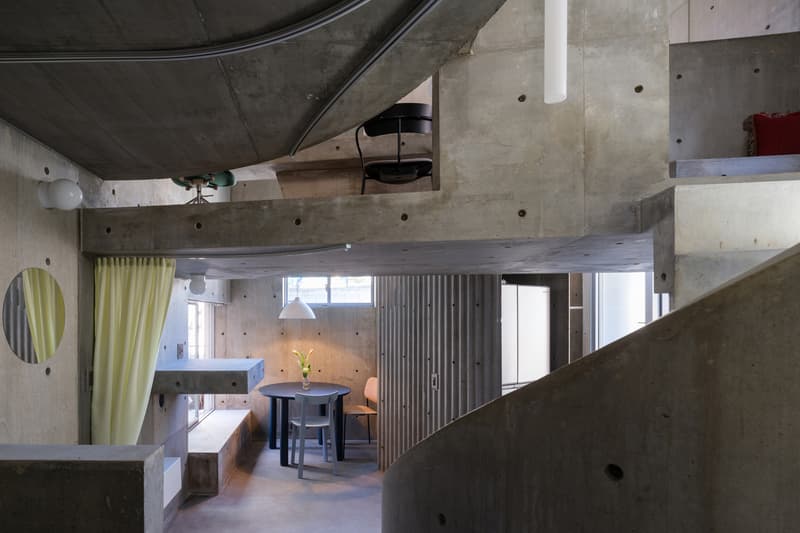 Suzuko Yamada Architects Brutalist Nakano Tokyo House