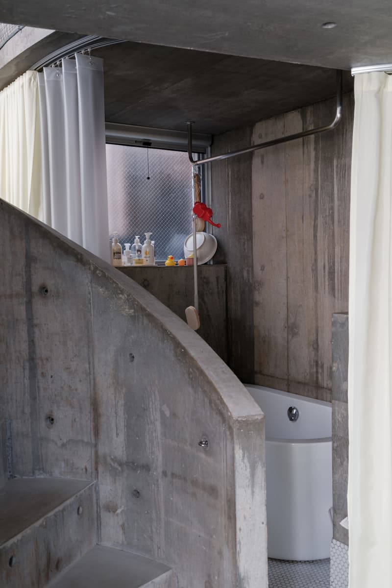 Suzuko Yamada Architects Brutalist Nakano Tokyo House