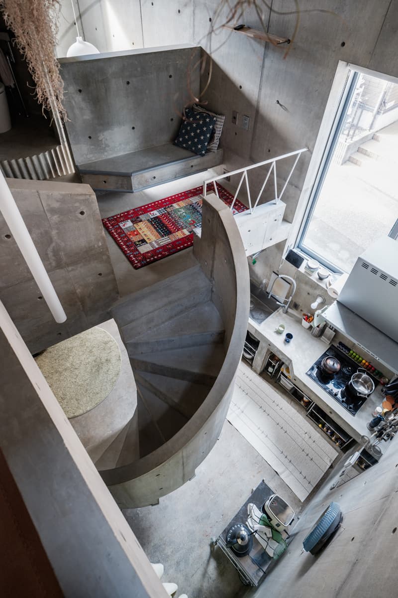 Suzuko Yamada Architects Brutalist Nakano Tokyo House
