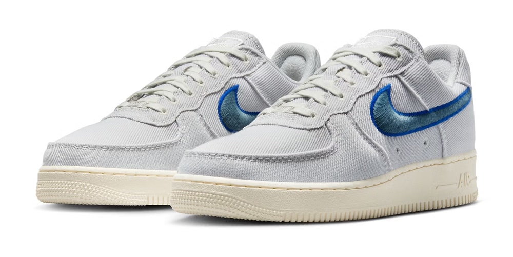 Nike Trades Leather for "Canvas" With New Air Force 1 Low Pack