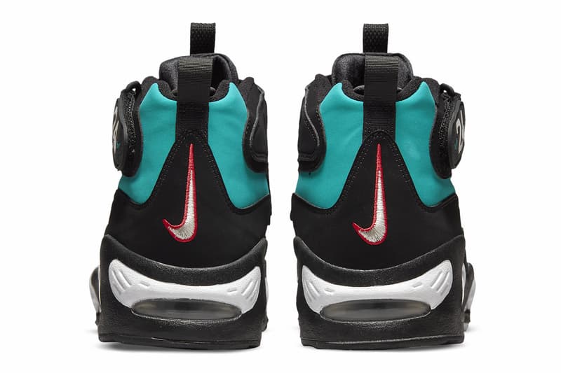 Nike Air Griffey Max 1 "Freshwater" Set For a Return Ken Griffey Jr. baseball player DM8311-001 Black/Multi-Color-Fresh Water-White-Varsity Red-Metallic Silver