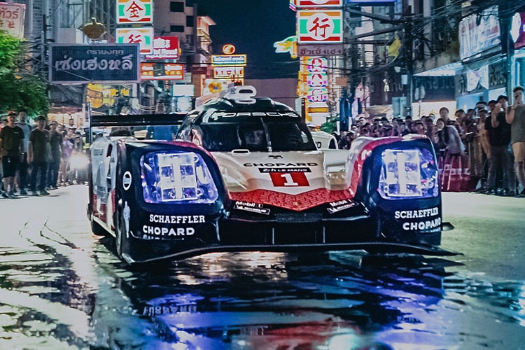 The Porsche 919 Hybrid Makes Its Way Back to Bangkok