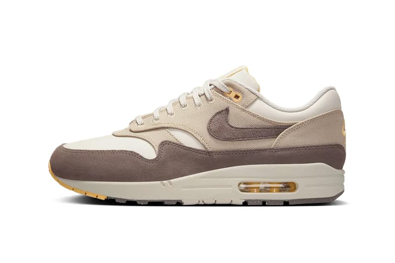 Official Look at the Nike Air Max 1 Premium "Cave Stone" IB6390-001 Light Bone/Cave Stone-Chamois