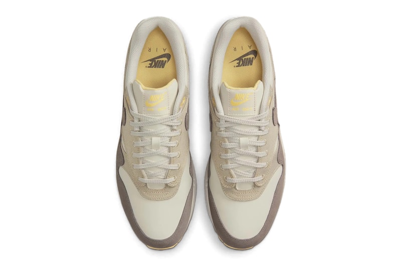 Official Look at the Nike Air Max 1 Premium "Cave Stone" IB6390-001 Light Bone/Cave Stone-Chamois