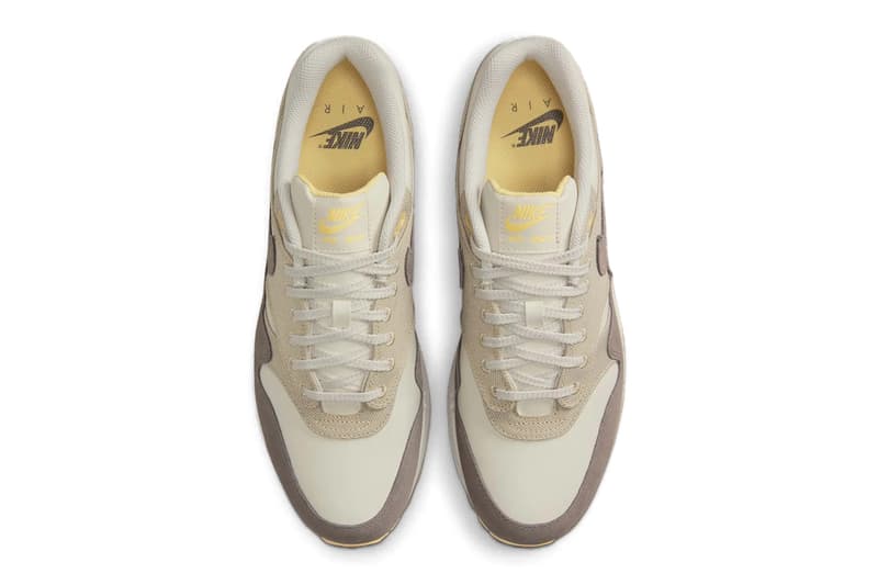 Official Look at the Nike Air Max 1 Premium "Cave Stone" IB6390-001 Light Bone/Cave Stone-Chamois