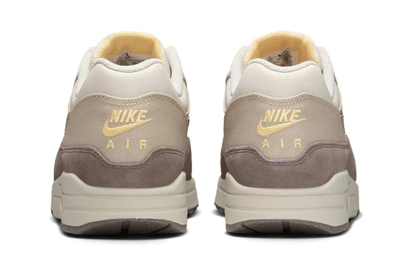 Official Look at the Nike Air Max 1 Premium "Cave Stone" IB6390-001 Light Bone/Cave Stone-Chamois