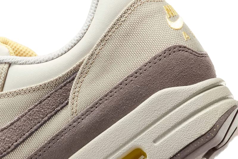 Official Look at the Nike Air Max 1 Premium "Cave Stone" IB6390-001 Light Bone/Cave Stone-Chamois