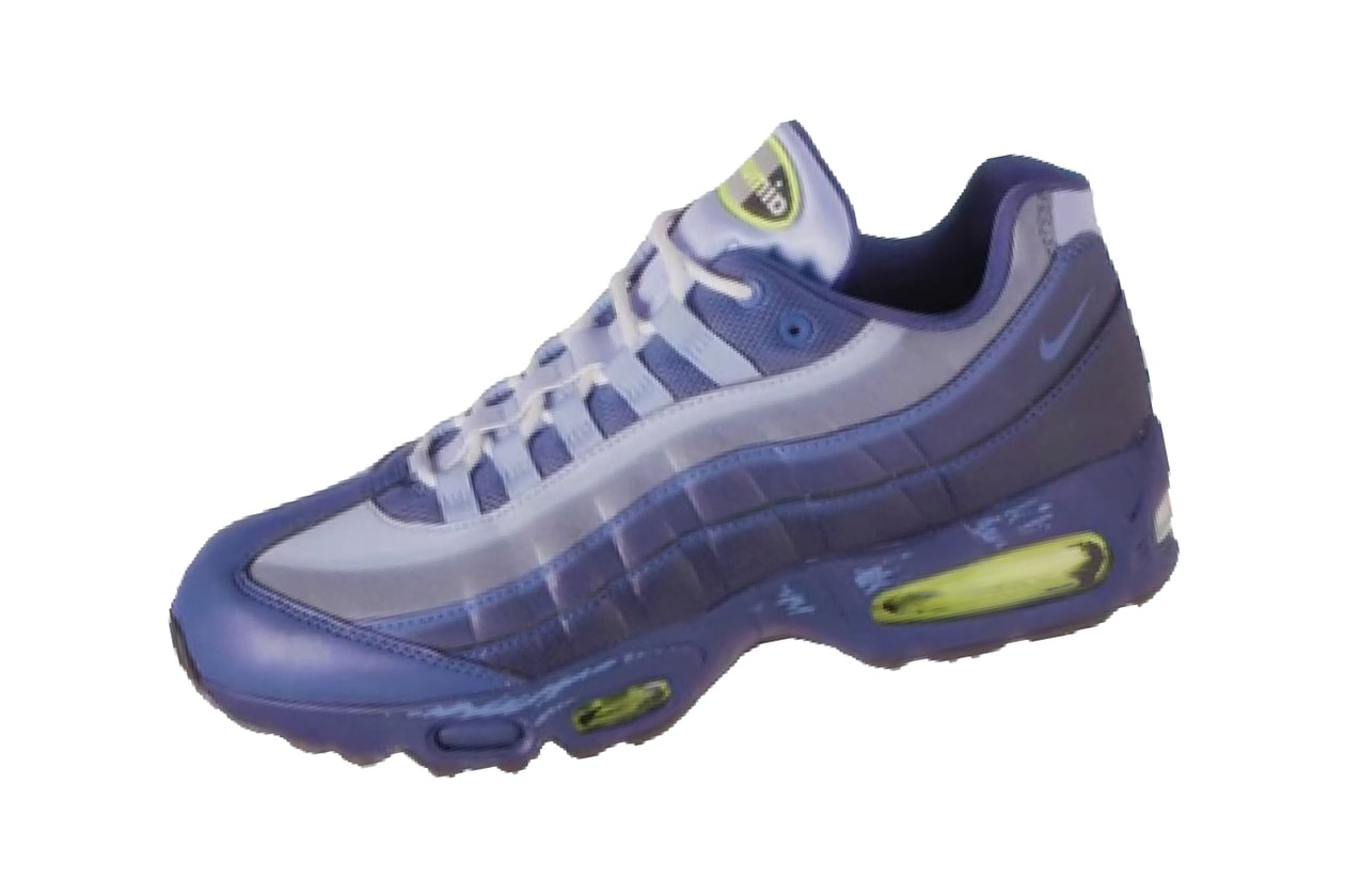 Yu-Gi-Oh! Nike Air Max 95 Muscle II7404-400 Release Date info store list buying guide photos price .swoosh psychic blue Joey Wheeler Katsuya Jounouchi Feedback