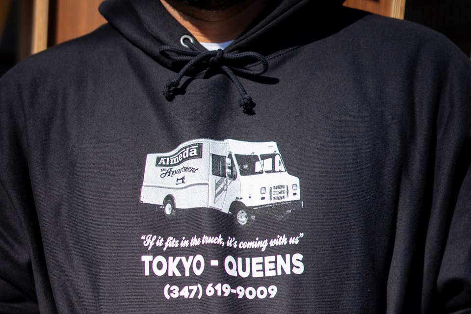 Almeda Club x The Apartment Tokyo Collaboration Hoodie | Hypebeast