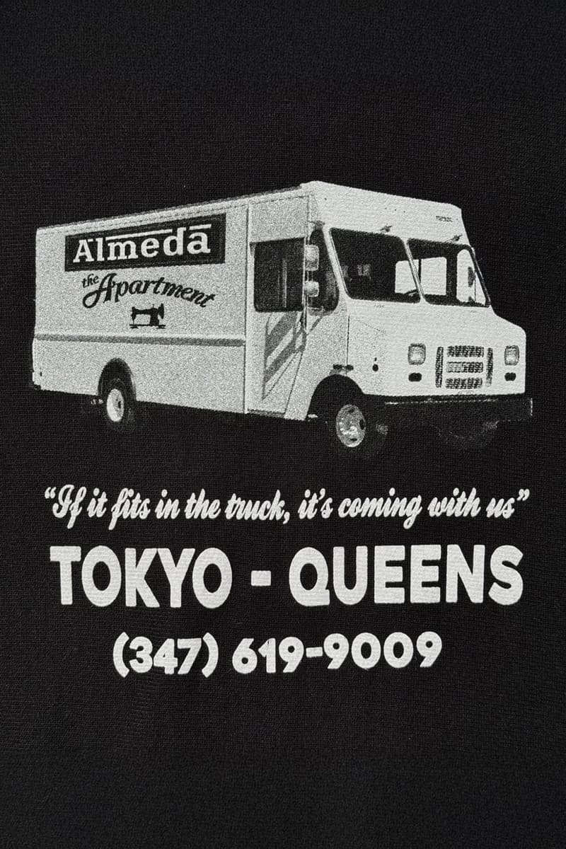 Almeda Club x The Apartment Tokyo Collaboration Hoodie