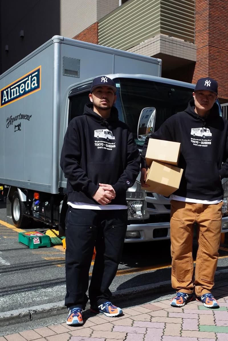Almeda Club x The Apartment Tokyo Collaboration Hoodie