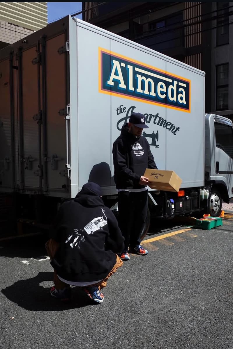 Almeda Club x The Apartment Tokyo Collaboration Hoodie