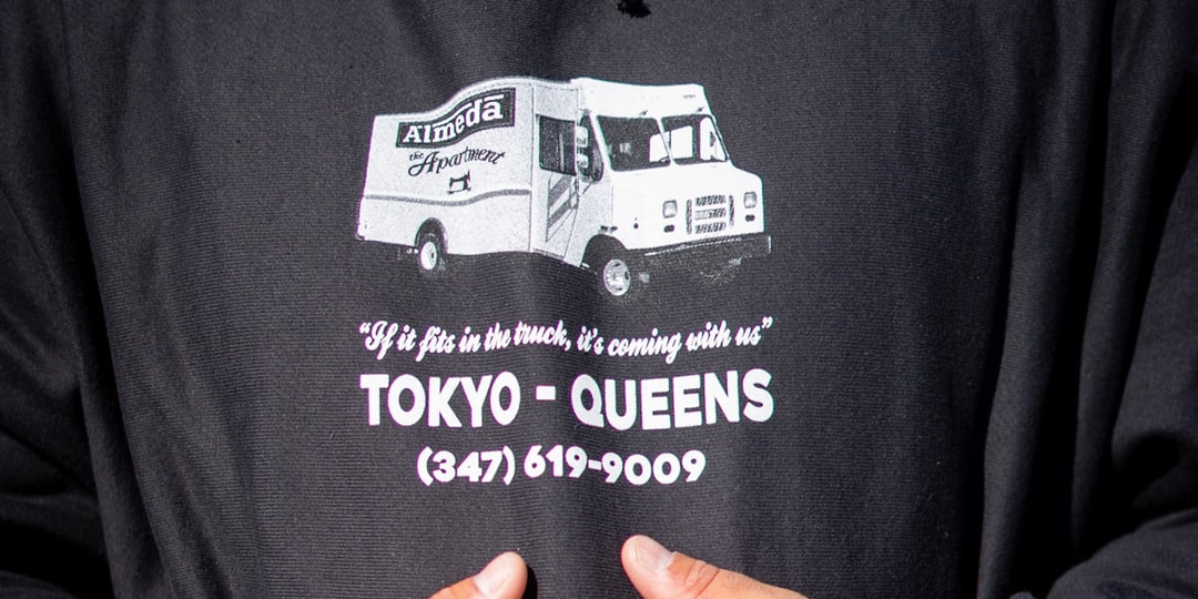 Almeda Club and The Apartment Unveil "Tokyo - Queens Moving Co." Hoodie