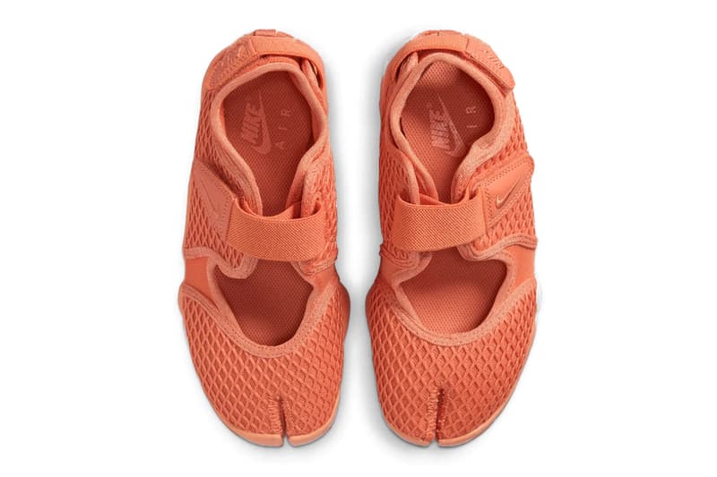 Nike Air Rift Healing Orange HM8288-800 Release Info