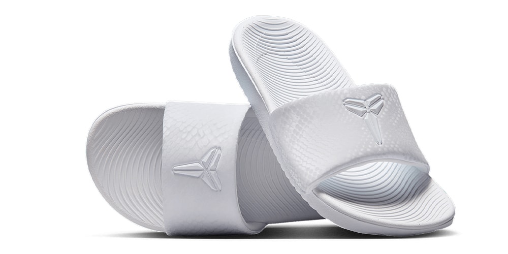 Nike Unveils the Kobe Kawa Slides in Tonal "White"