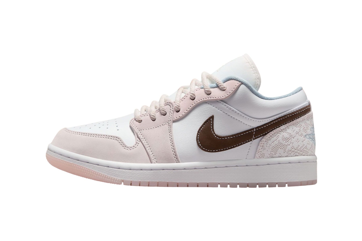 Air Jordan 1 Low “Coral Reef” “White/White/Light Soft Pink/Ironstone” IB8859-101 Release Info 