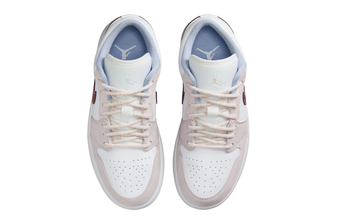 Air Jordan 1 Low “Coral Reef” “White/White/Light Soft Pink/Ironstone” IB8859-101 Release Info 