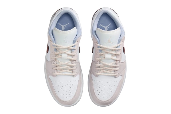 Air Jordan 1 Low “Coral Reef” “White/White/Light Soft Pink/Ironstone” IB8859-101 Release Info 