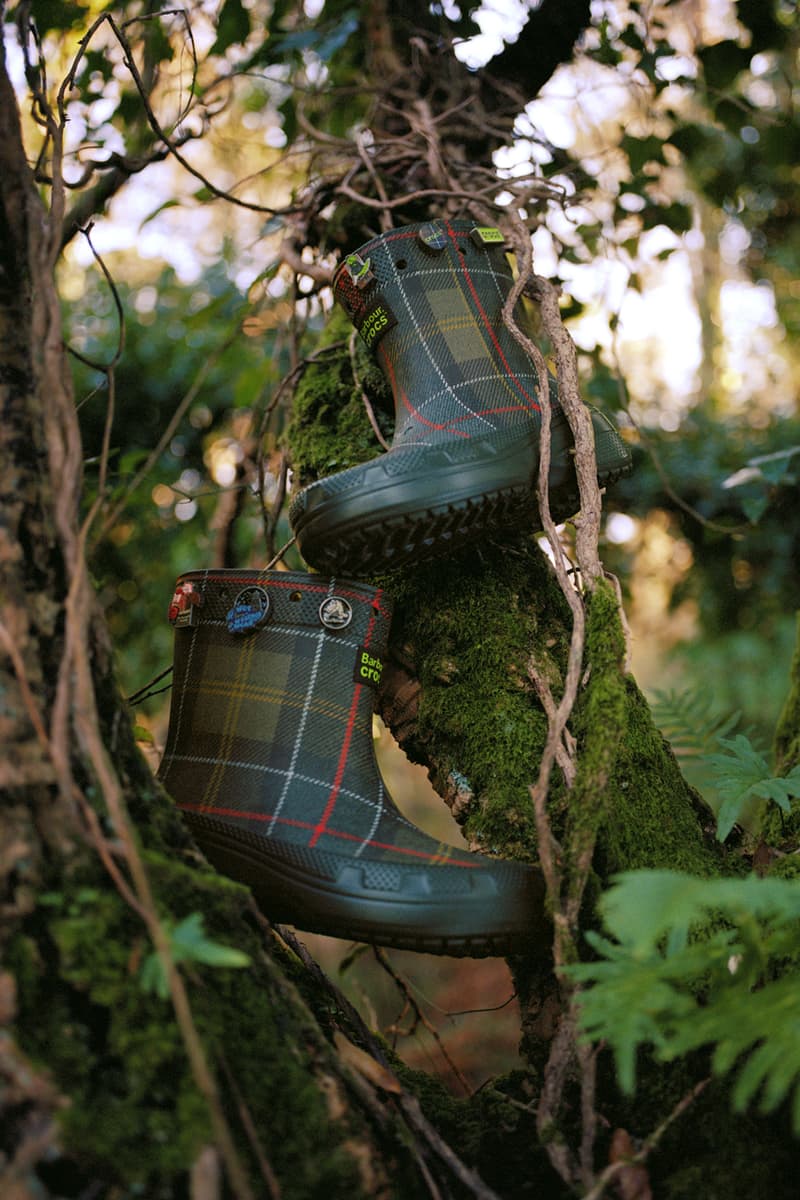 Barbour x Crocs Classic Clog Classic Boot 210898-3VT 210899-3VT Release Info