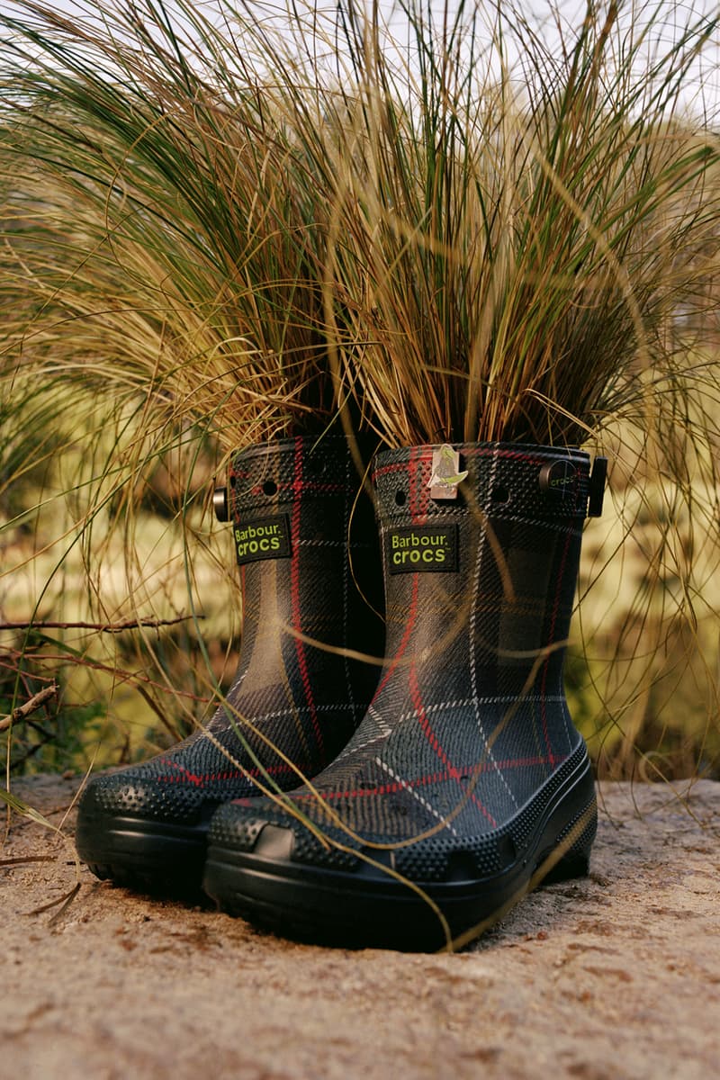 Barbour x Crocs Classic Clog Classic Boot 210898-3VT 210899-3VT Release Info