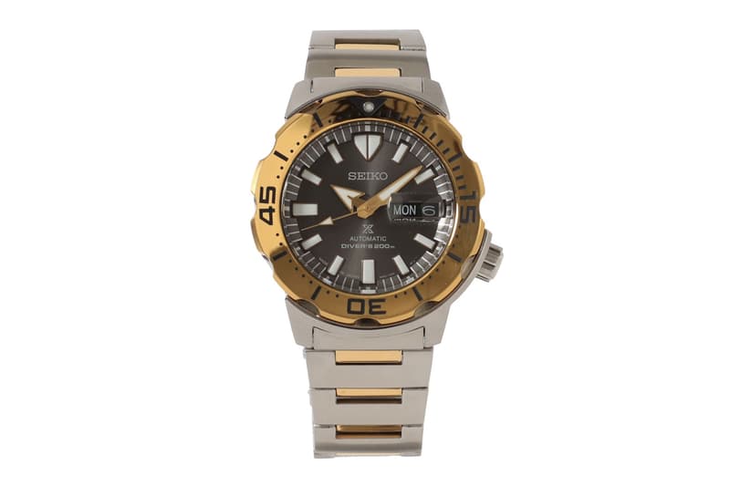 BEAMS x Seiko Prospex "Monster" Silver Gold Watch Release Info